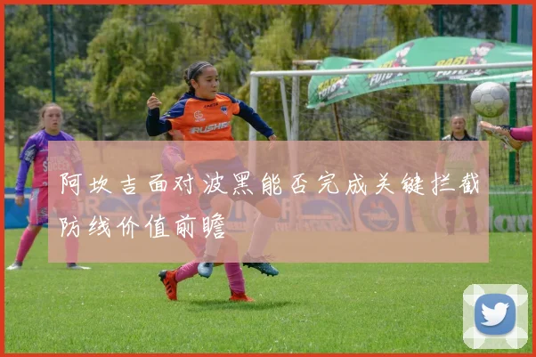 阿坎吉面对波黑能否完成关键拦截防线价值前瞻